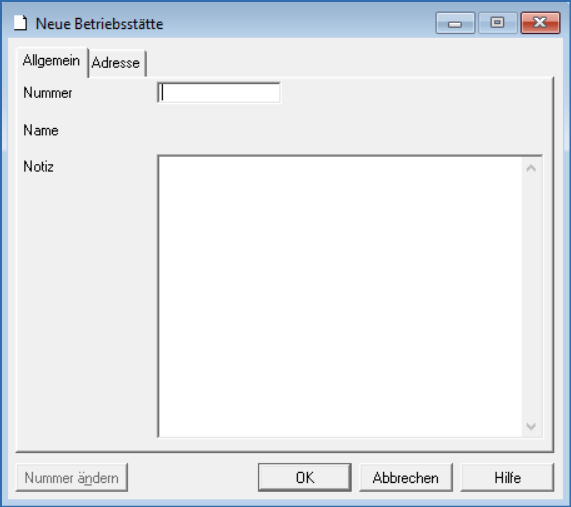 Betriebsstätte neu